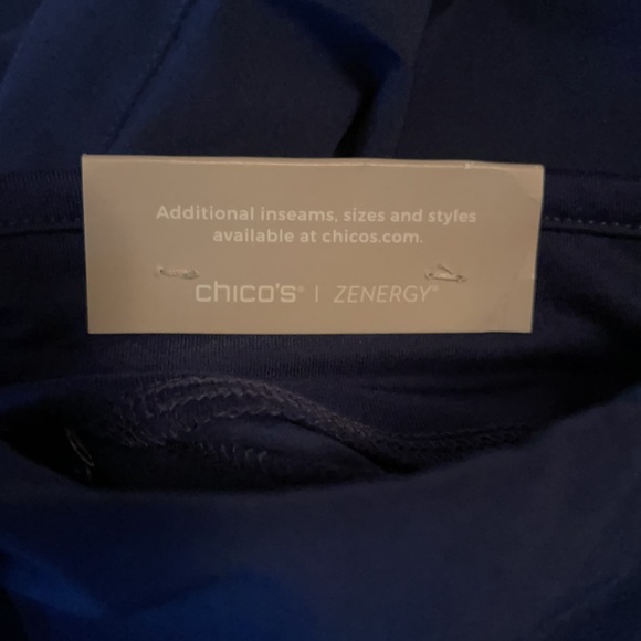 NWT Chico’s Zenergy Navy pants size 0.5R - Picture 2 of 4